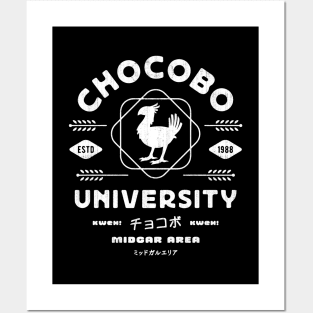 Emblem Of Chocobo University Posters and Art